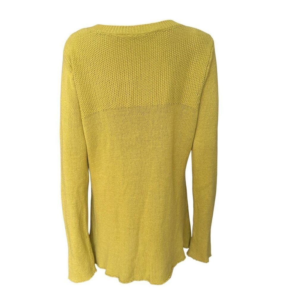 Soft Surroundings Wickfield Pullover Chartreuse C… - image 4